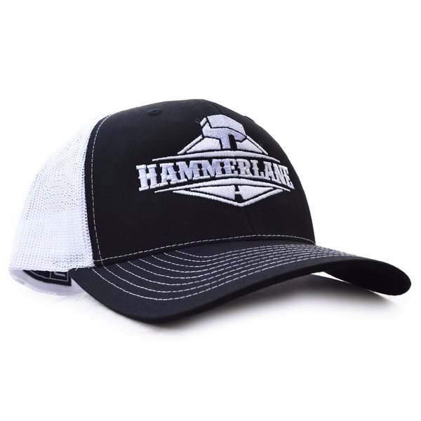 Hammerlane TRUCKER CAP  BLACK/WHITE 1020324